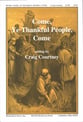 Come Ye Thankful People Come SATB choral sheet music cover